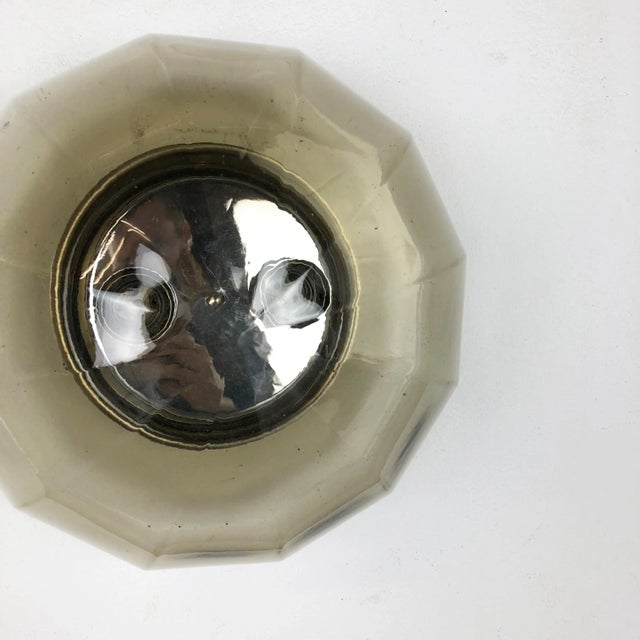 Metal Globe Wall Light from Glashütte Limburg, 1960s For Sale - Image 7 of 11