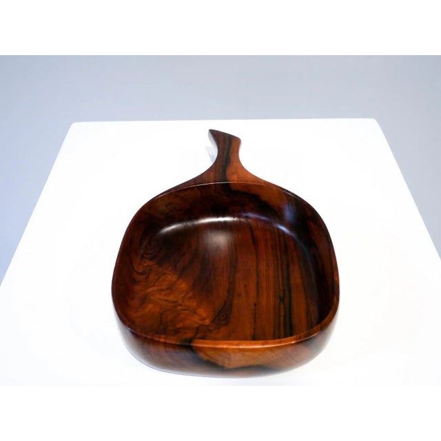Solid Rosewood Bowl / Tray, 1950s, Denmark, in Very Good conditions. Designed 1950 to 1959