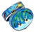 Enameled Silver Pill Box For Sale