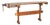 Early 20th Century Rustic Narrow Carpenters Workbench Console Table For Sale