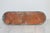 Vintage Oval Elongated Footed Brass and Copper Reticulated Planter W/ Paw Feet For Sale - Image 11 of 14