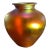 Steuben Gold Aurene Glass Vase, Circa 1928 For Sale
