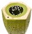 Mid Century Hexagonal Avocado Green Garden Stool For Sale - Image 4 of 9