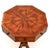Wood Vintage Regency Style Inlaid Yew Wood Octagonal Drum Table, 1930 For Sale - Image 7 of 8