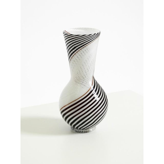 1950s Mid-Century Italian Murano Glass Vase by Dino Martens for Aureliano Toso, 1950s For Sale - Image 5 of 18