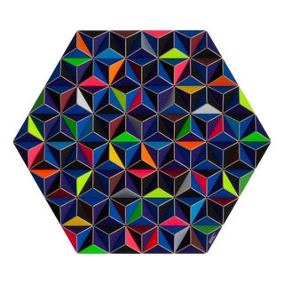 Sebastian Welzel, DIS-2 Topographie, 2018, Laminated Cardboard, Limited Edition 15 of 20 For Sale