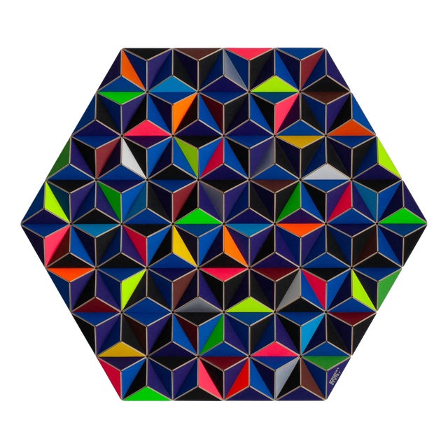 Sebastian Welzel, DIS-2 Topographie, 2018, Laminated Cardboard, Limited Edition 15 of 20 For Sale