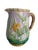 George Jones 1875 George Jones Majolica Iris Pitcher For Sale - Image 4 of 6