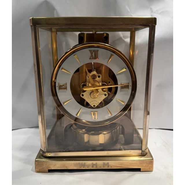 This listing is for a vintage atmos clock by Jaeger LeCoultre. This one has serial number “94781” dating it to the 1950s....