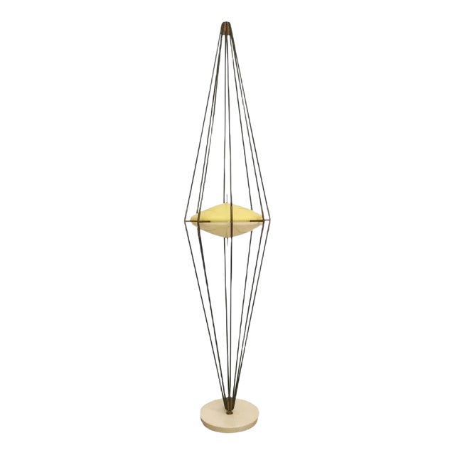 Siluro Floor Lamp by Angelo Lelli & Ettore Sottsass for Arredoluce, Italy, 1957 For Sale