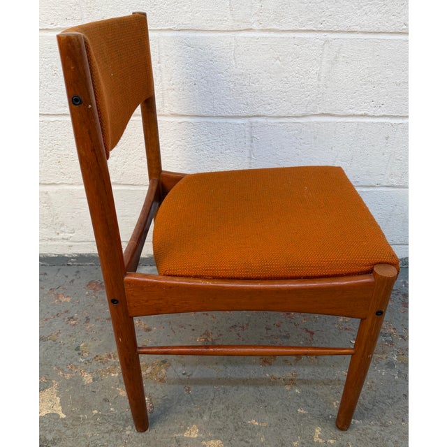 Set of Six Vintage Mid-Century Danish Teak Dining Chairs For Sale - Image 13 of 18