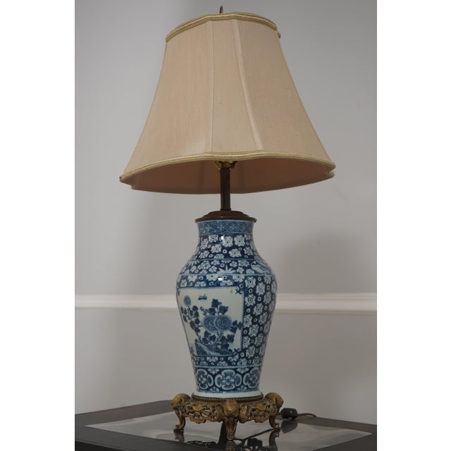 Age: Approx: 50 Years Old Details: Ornate Bronze Base High Quality Construction Fine Quality Lamp Condition: Excellent...