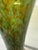 Glass Cohn-Stone Studios Aurora Flared Art Glass Vase For Sale - Image 7 of 12