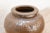 Vintage Martaban Brown Glazed Stoneware Pot For Sale - Image 4 of 9