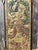 Vintage Colorful Dancing Krishna Carved Wood Door – Handcrafted Indian Art Wall Panel 83x36 For Sale In Orlando - Image 6 of 8
