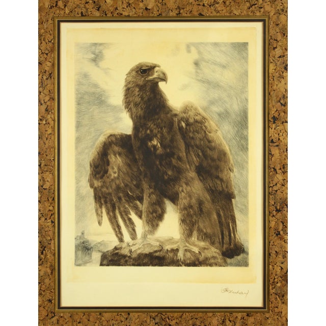 Mid 20th Century Kurt Meyer Eberhardt Original Etching