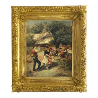 Pietro Colonna, Italian School Country Scene, 21st Century, Oil on Canvas For Sale