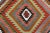 Vintage Turkish Barak Nomad's Kilim Rug For Sale - Image 9 of 12