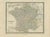 Mid 19th Century Antique Map of France in Departments by Wyld, 1845 For Sale - Image 5 of 5