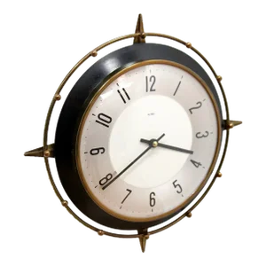 Vintage 1960s Compass Wall Clock by Metamec