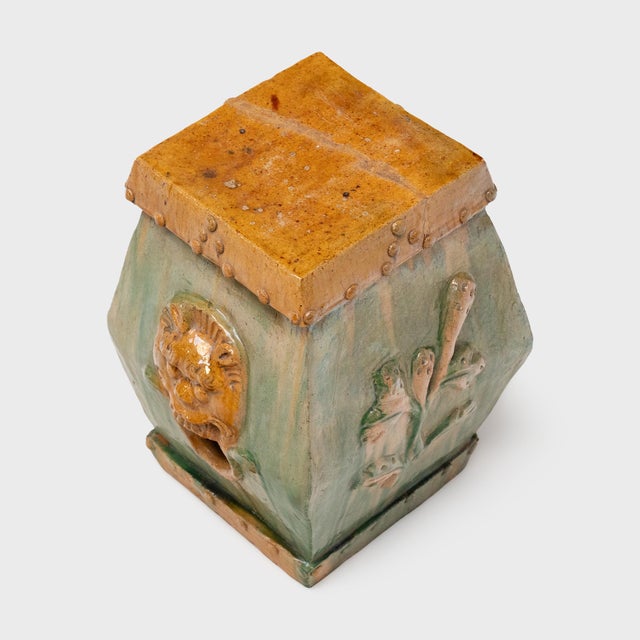 Traditional Chinese Petite Sancai Garden Drum, C. 1875 For Sale - Image 3 of 7
