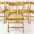 Vintage Folding Chairs with Raffia, Germany, 1980s, Set of 5 For Sale - Image 6 of 16