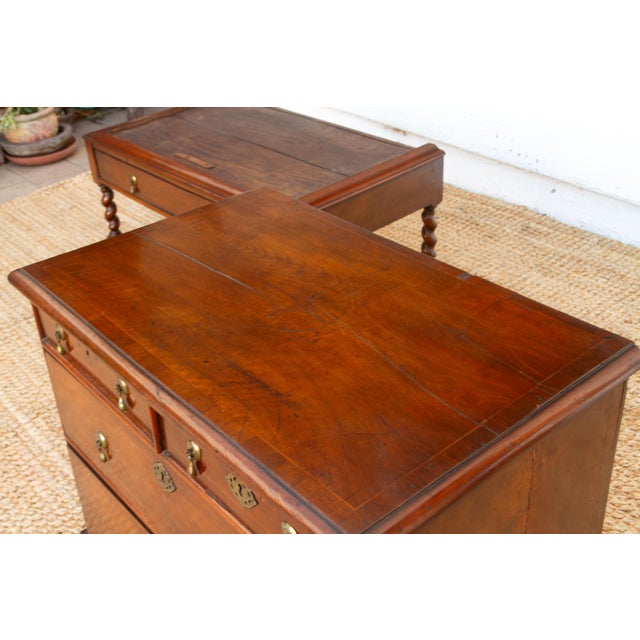 Antique English William & May Chest on Stand For Sale - Image 14 of 15
