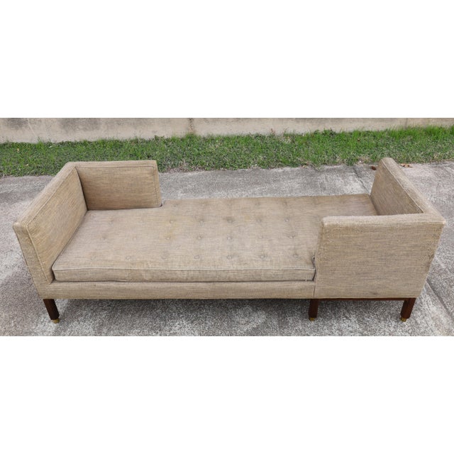 Mid-Century Modern Edward Wormley for Dunbar Tet-a-Tete For Sale - Image 3 of 9