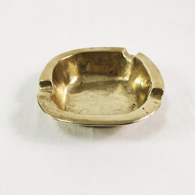 Art Deco Brass Ashtray, Germany, 1960s For Sale - Image 9 of 13