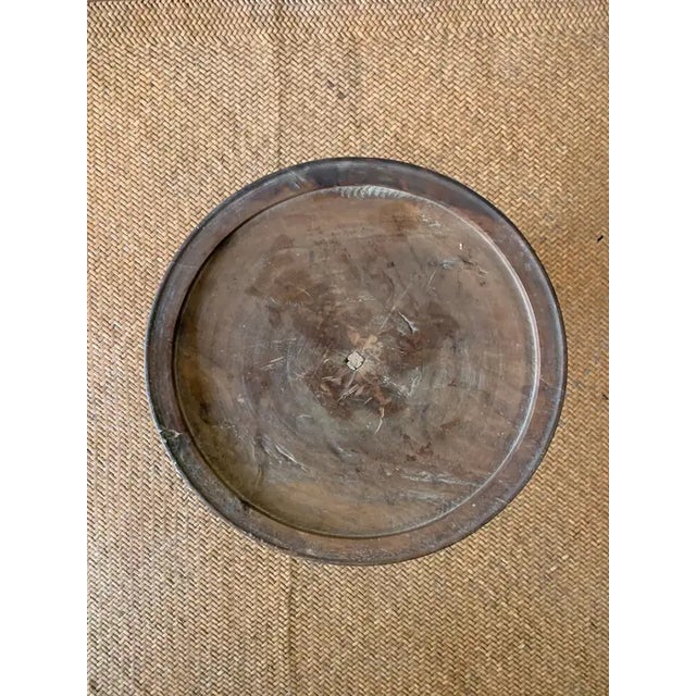 1940s 19th Century Balinese Offering Tray / Bowl 'Dulang' With Bali Hindu Motifs For Sale - Image 5 of 6