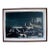 1965 Original Abstract Lithograph New York City Night Skyline For Sale