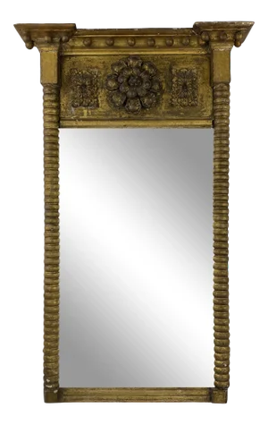 English 18th Century Gilt Mirror