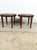 Mid Century Modern Embossed Leather and Teak Coffee Table and Matching Stools For Sale - Image 14 of 18