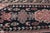 Tribal Antique Karabagh Black & Red Rug 6.8x18 For Sale - Image 3 of 5