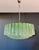 Large Murano Glass Chandelier with 101 Green Alabaster Glass Tube, 1990s For Sale - Image 9 of 18