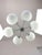 Italian Space Age Sputnik Chrome and Opaline Chandelier, 1970s For Sale - Image 15 of 18