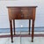 A Antique Walnut and Mahogany Sheraton 2 Drawer Side Table, Circa 1830’s For Sale - Image 10 of 12