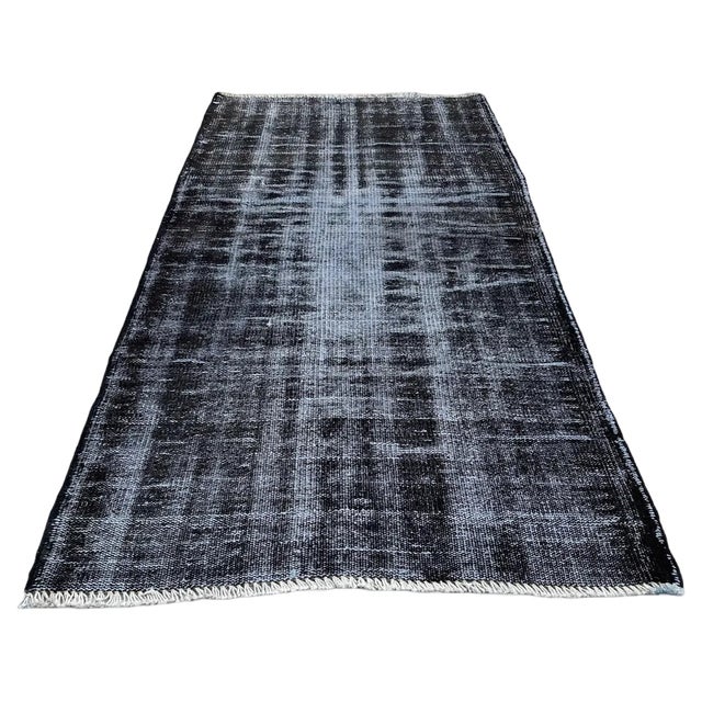 Vintage Turkish Distressed Rug, 1970s For Sale