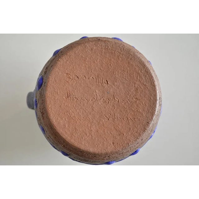 Vintage German Ceramic Vase by Rudi Stahl For Sale - Image 3 of 5