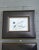 Set of three contemporary original black ink watercolor paintings. Each measure 7x5 / approximately 12x10 framed. Check...