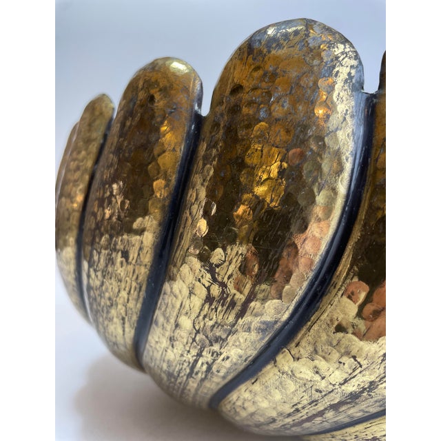 Italian Brass Bowl in the style of Egidio Casagrande, 1970s For Sale - Image 3 of 17