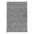 Geometric Modern Scandinavian Flat-Weave Design Rug in Gray and Light Gray Tones 3'2 X 4'10 For Sale