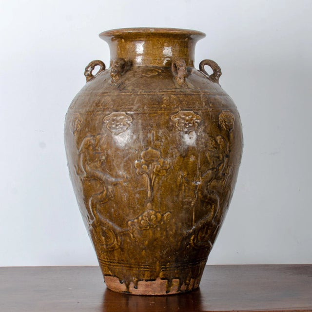 17th Century Martaban Storage Jar For Sale In Savannah - Image 6 of 13