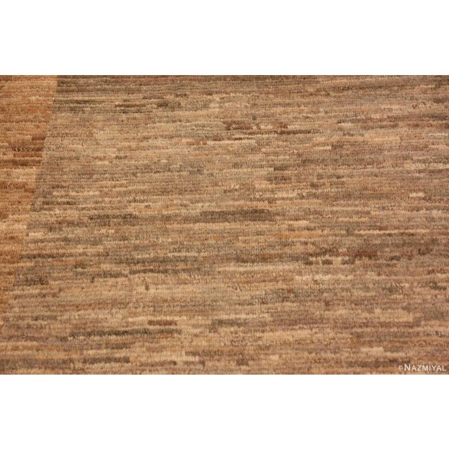 Nazmiyal Collection Earthy Modern Moroccan Inspired Geometric Rug For Sale In New York - Image 6 of 8