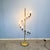 Space Age Brass Cascade Floor Lamp from Star-Leuchten, 1970s For Sale - Image 3 of 12
