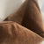 Contemporary Plush 24" Hickory Down Filled Mohair Pillow For Sale - Image 3 of 4