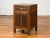 Vintage Chinese Midcentury Two-Toned Side Table with Drawer and Double Doors For Sale - Image 12 of 13