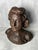 Antique Carved Wooden Female Bust For Sale - Image 5 of 10