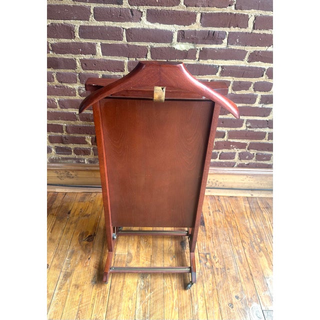 Mid-Century Modern Ico Parisi for Fratelli Requitti Italian Modern Valet & Pants Press For Sale - Image 3 of 12