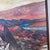 Vintage Signed “Bell” American West Large Painting on Canvas- Watering the Horses For Sale - Image 9 of 12